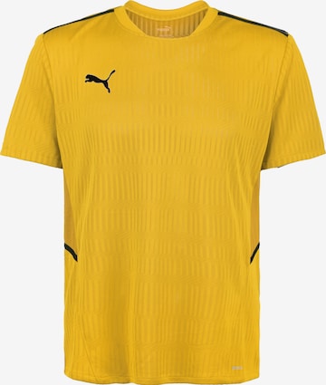 PUMA Jersey 'Teamcup' in Yellow: front