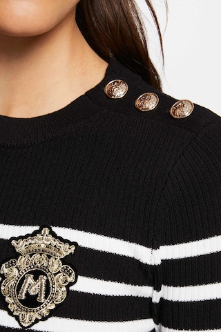 Morgan Sweater '242-MRAY' in Black