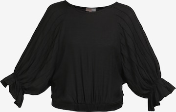 myMo NOW Blouse in Zwart: voorkant