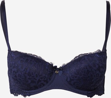 Hunkemöller Balconette BH 'Marine' in Blauw: voorkant