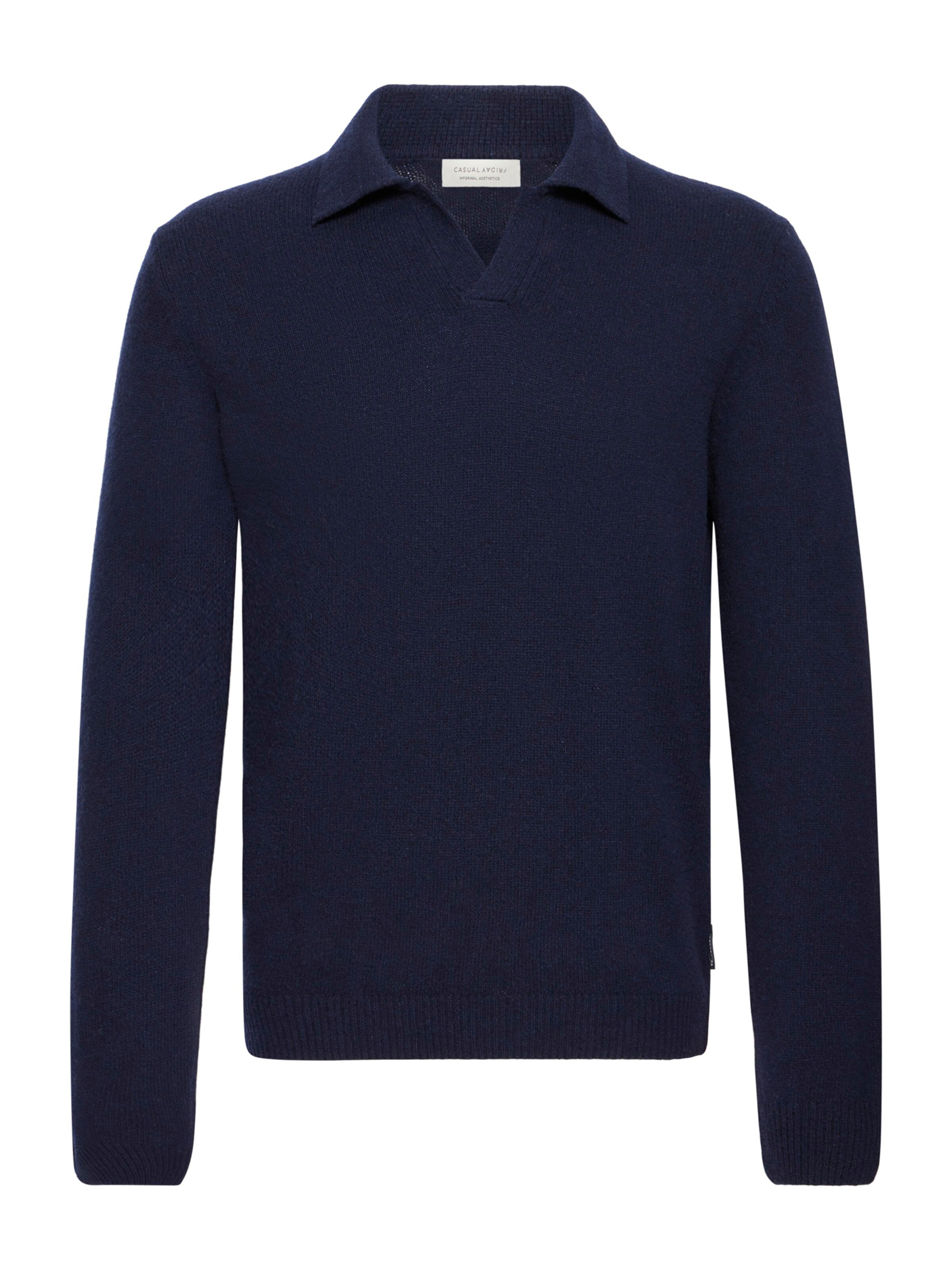 Casual Friday Trui 'CFKarl' in Blauw: voorkant