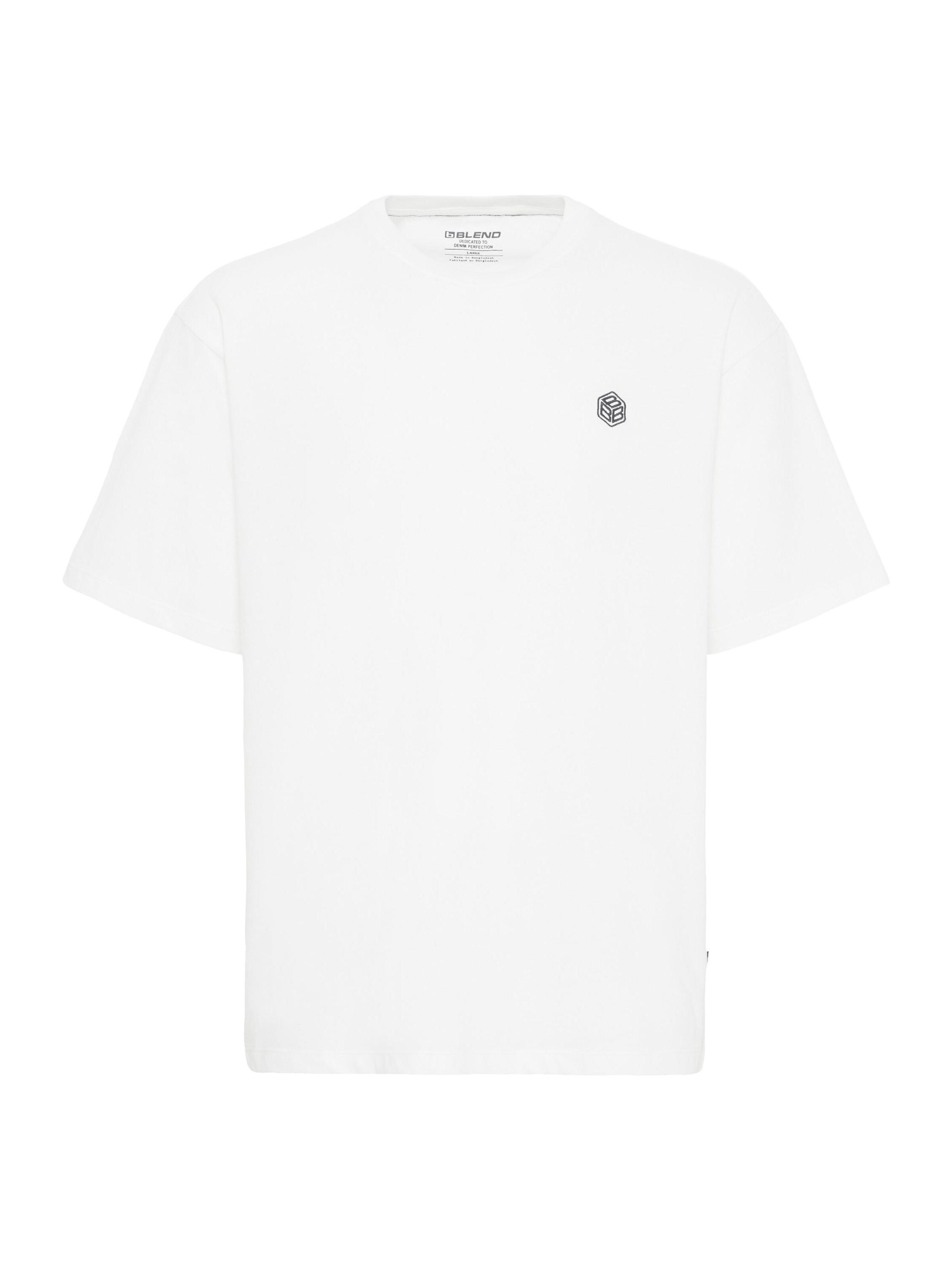 Maglietta ' BHBamo ' di BLEND in bianco: frontale