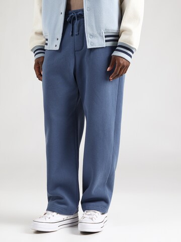 HOLLISTER Voľný strih Nohavice - Modrá: predná strana