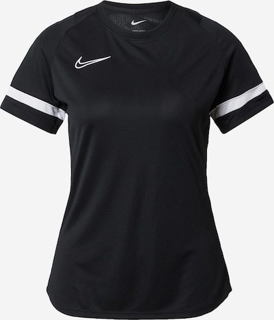 NIKE Funkční tričko - černá / bílá, Produkt