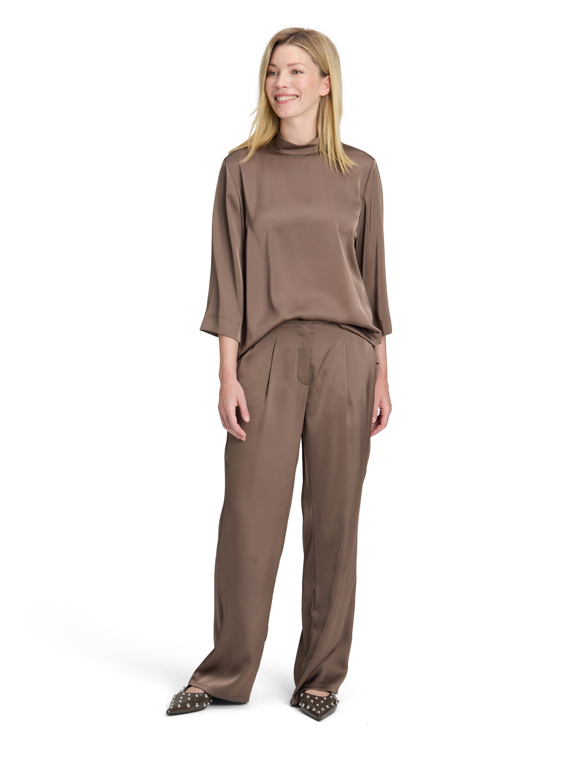 Betty Barclay Blouse in Brown