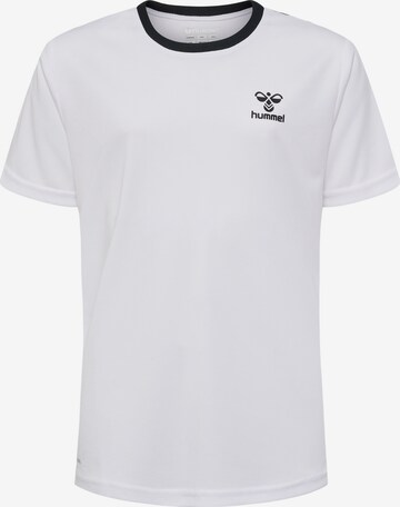 T-Shirt fonctionnel Hummel en blanc : devant