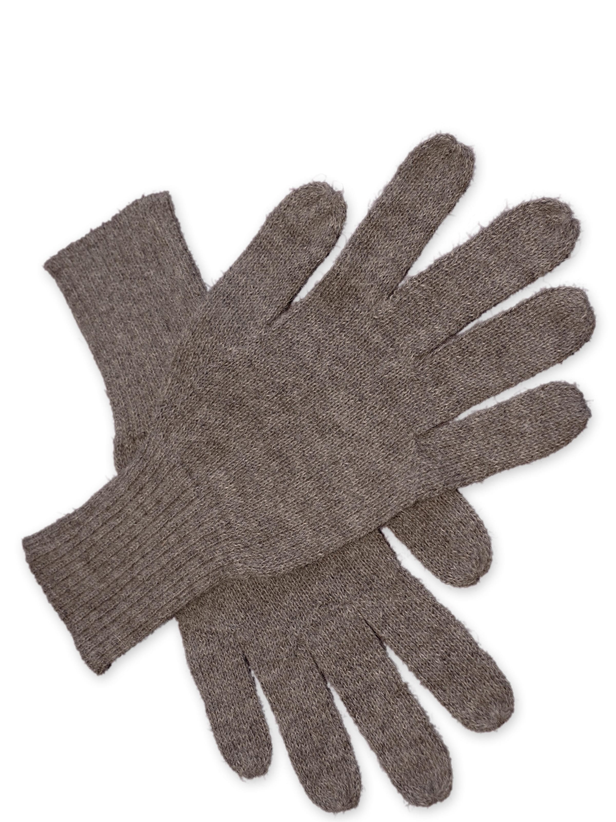 Posh Gear Vingerhandschoenen 'Guantino' in Grijs: voorkant