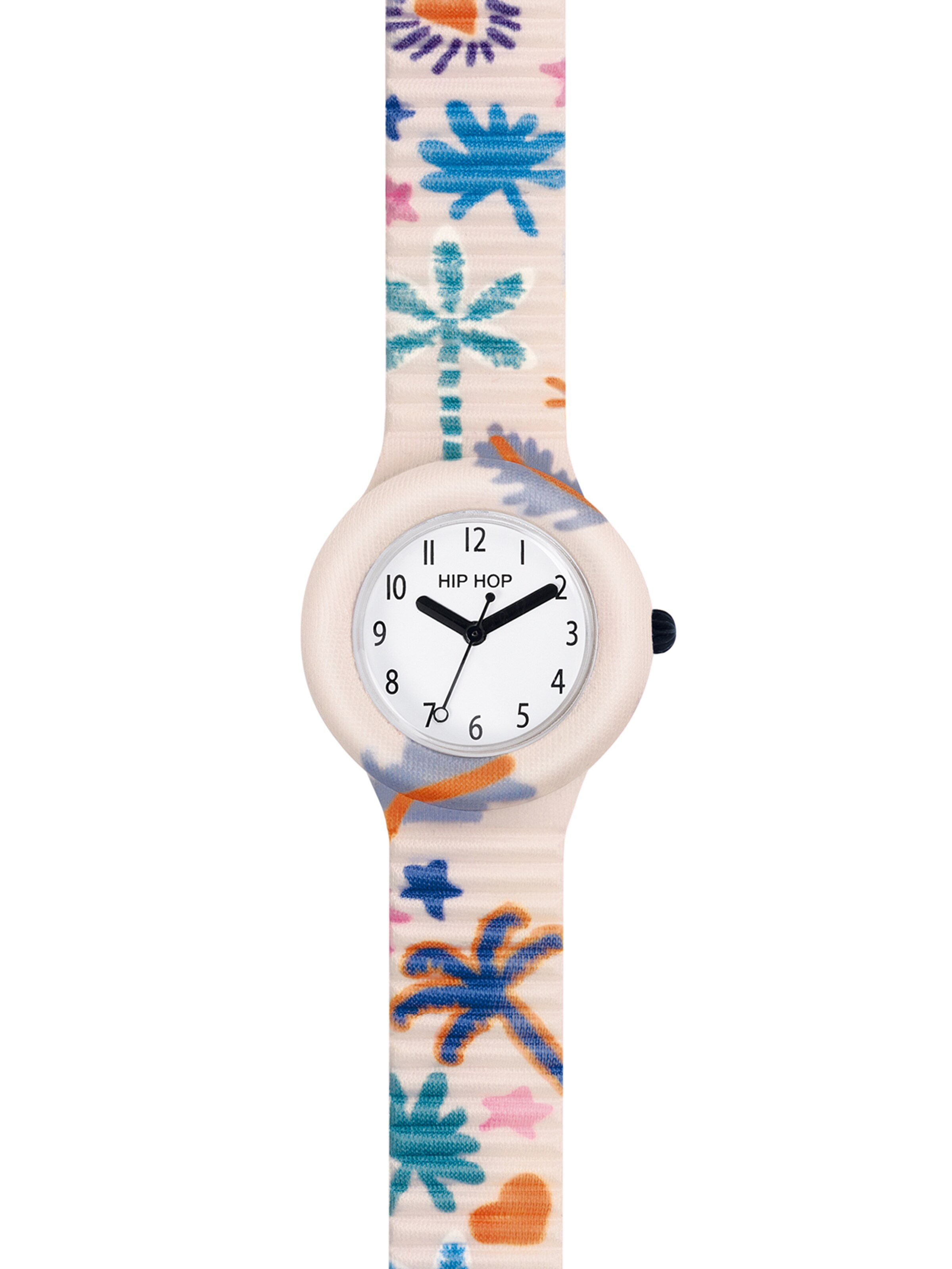 Hip Hop Analoguhr 'California Vibes' in Weiß
