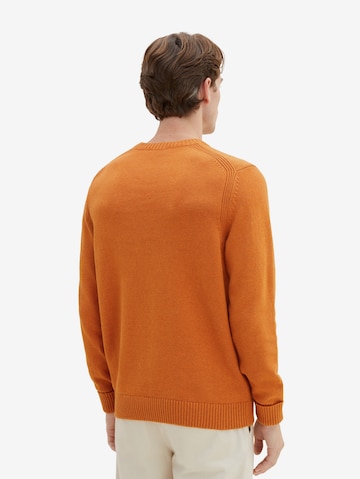 TOM TAILOR - Pullover em laranja