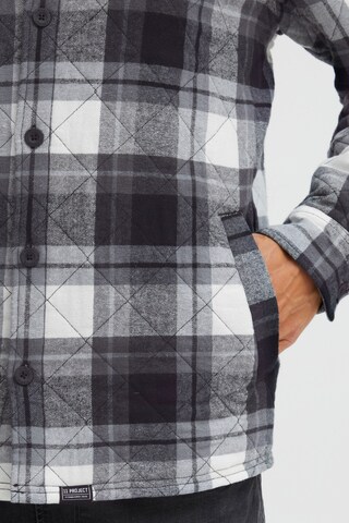 11 Project Regular fit Button Up Shirt 'Chad' in Grey