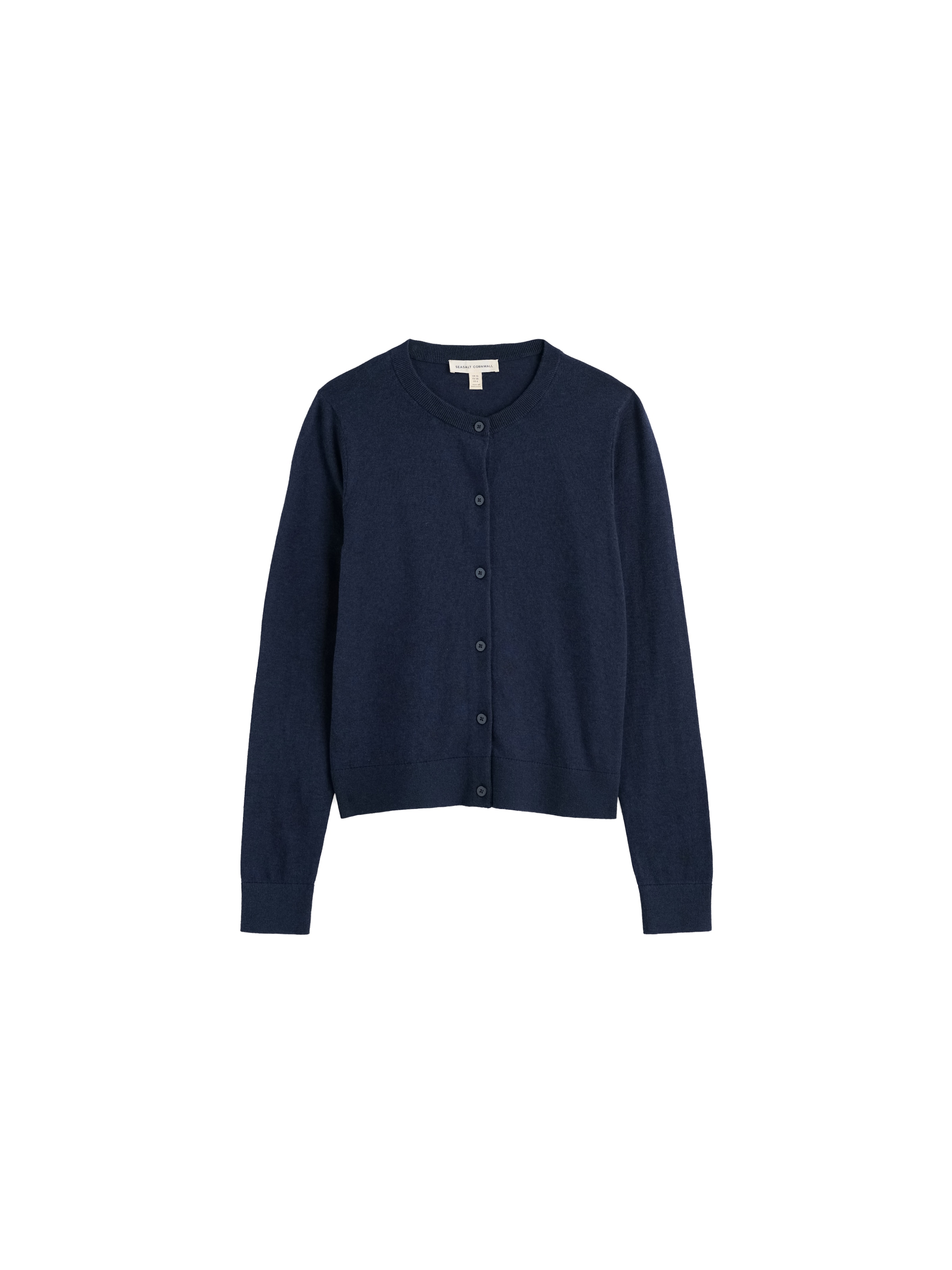 Cardigan 'Dancing Light' Seasalt Cornwall en bleu : devant
