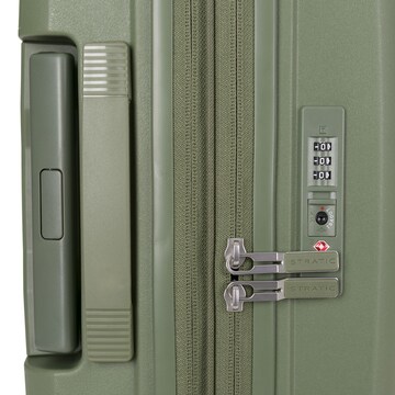 Trolley 'Straw T' di Stratic in verde