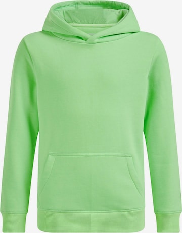 WE Fashion Sweatshirt i grön: framsida