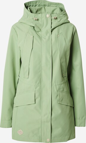 Parka di mezza stagione 'BEGONIA' di Ragwear in verde: frontale