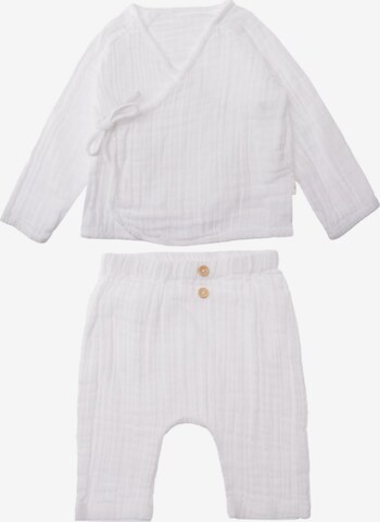 Ensemble de linge 'Musselin' LILIPUT en blanc