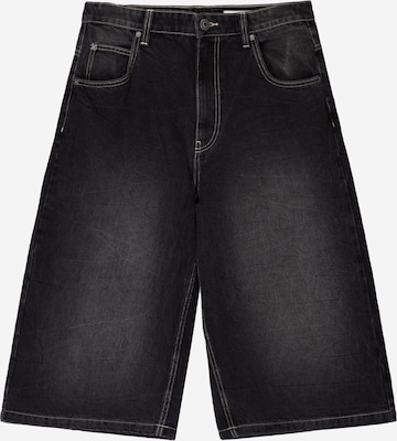 Bershka Baggy Farkut värissä musta: etupuoli