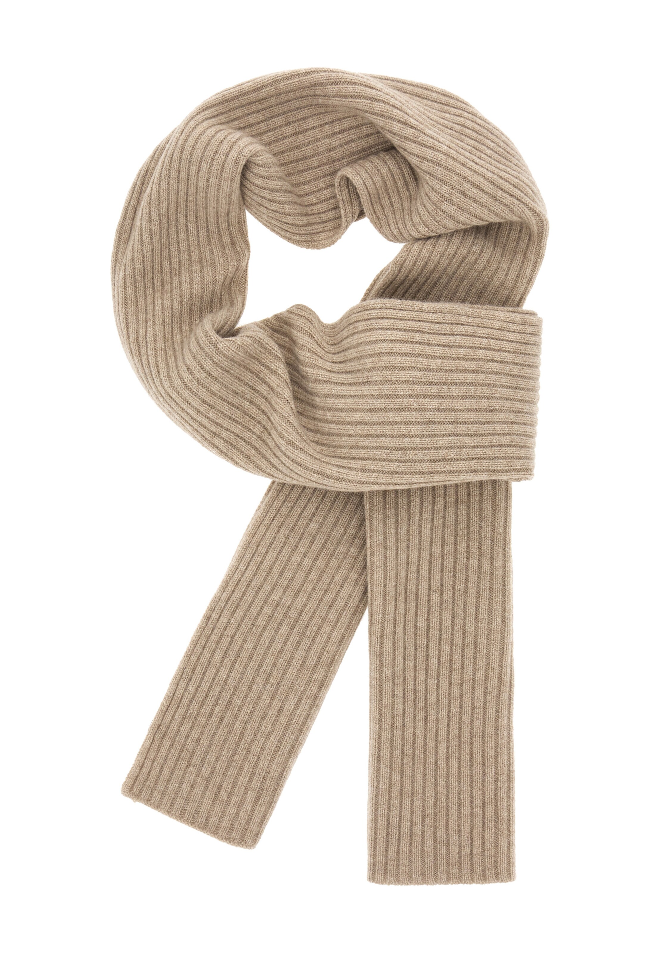 Boggi Milano Sjaal in Beige: voorkant