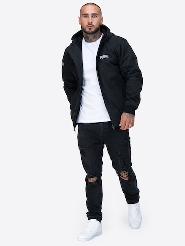 LONSDALEPrijelazna jakna 'Dunster' - crna boja