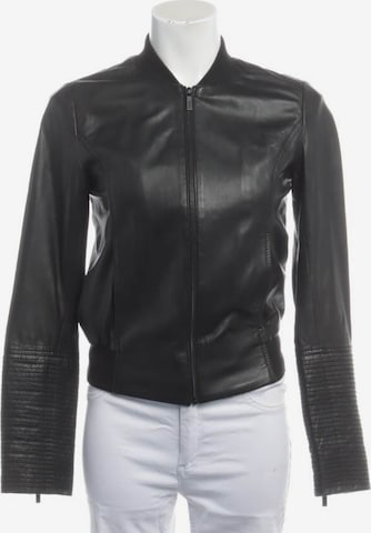 Karl Lagerfeld Lederjacke / Ledermantel XXS in Schwarz: predná strana