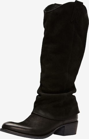 FELMINI Cowboy Boots 'Dresa ' in Black: front