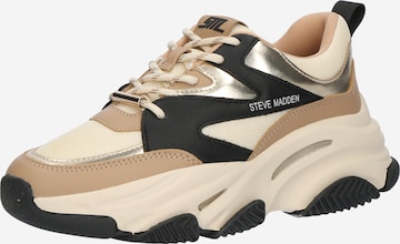 STEVE MADDEN Matalavartiset tennarit 'Progressive' värissä beige: etupuoli