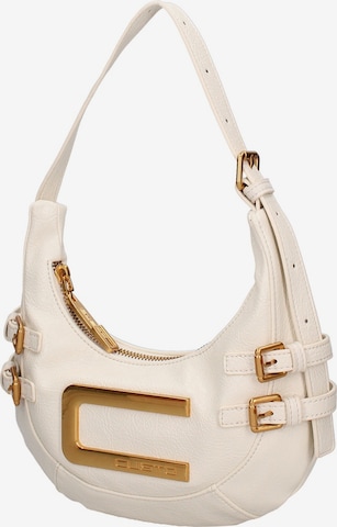 Borsa a spalla di Custo Barcelona in bianco: frontale