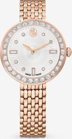 Swarovski Analoog horloge in Goud: voorkant