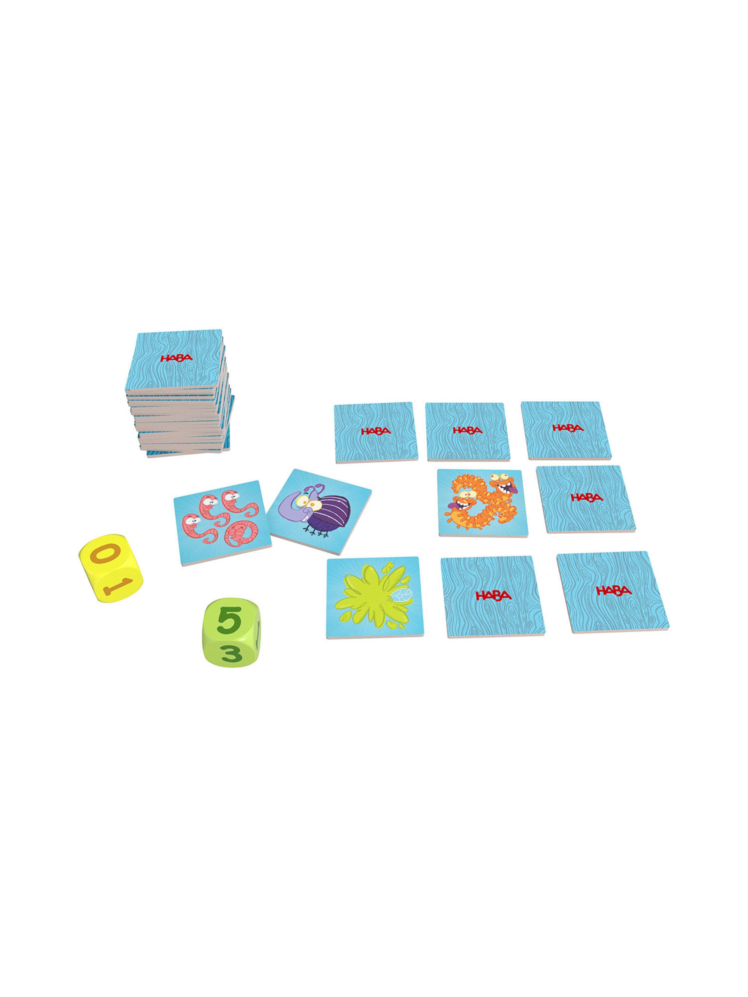 HABA Spel ' Spielerisches Lernen von Buchstaben & Rechnen ' in Gemengde kleuren