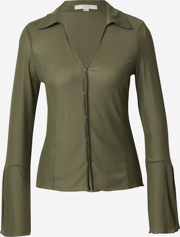 REMAINBluza - zelena boja: prednji dio