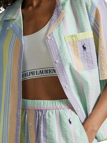 Pyjama ' Coastal Stripe Seersucker ' Polo Ralph Lauren en mélange de couleurs