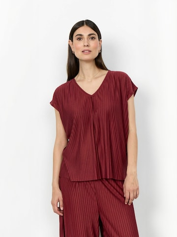 Soyaconcept - Top ' SC-KIRIT ' en rojo: frente