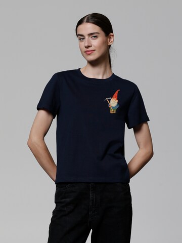 Maglietta di Watapparel in blu: frontale