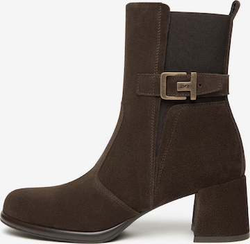 Bottes 'Arold' Nero Giardini en marron : devant