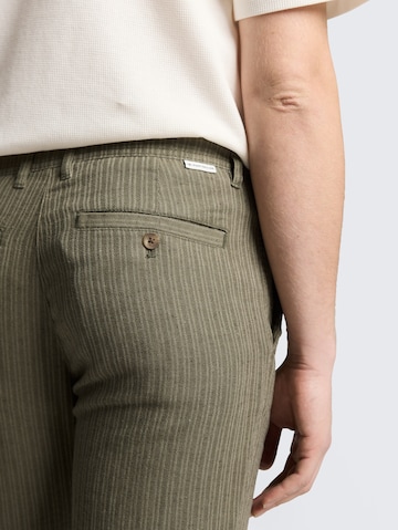 TOM TAILOR Regular Hose in Grün
