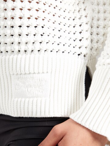 Pullover 'Sumeria_B' di HUGO in bianco