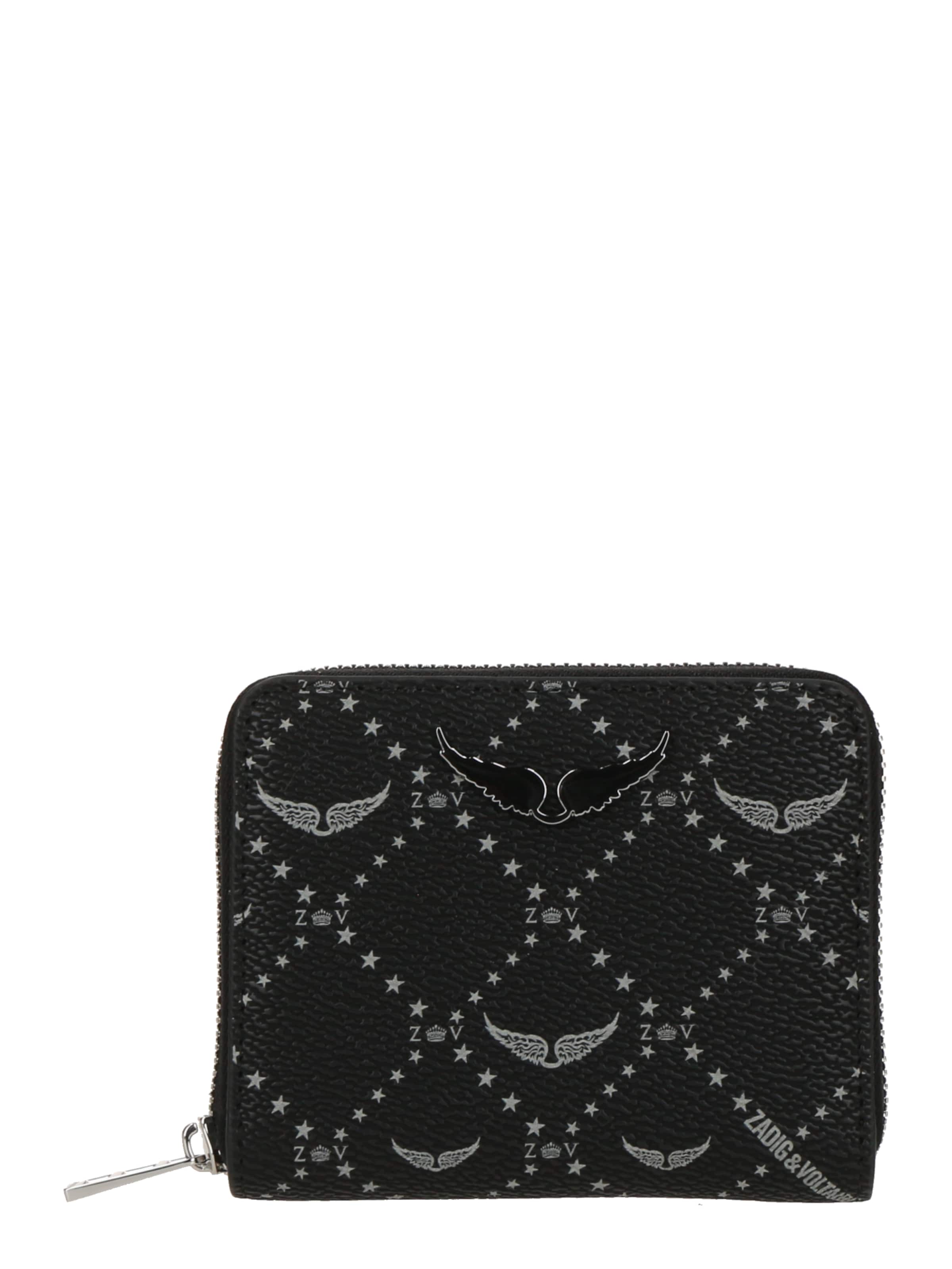 Zadig & Voltaire Wallet in Black: front