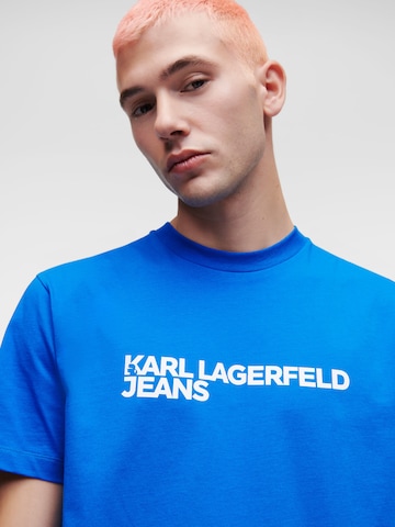 Maglietta di KARL LAGERFELD JEANS in blu