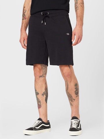 GANT Regular Shorts in Schwarz: predná strana