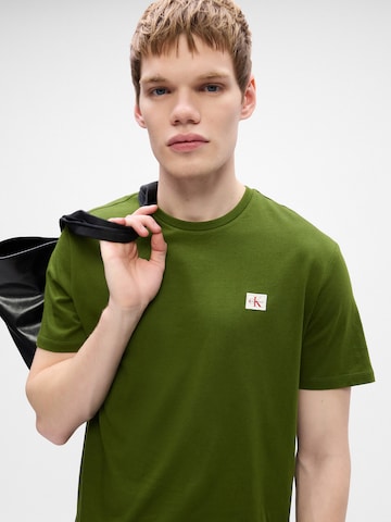 Calvin Klein Jeans Majica | zelena barva