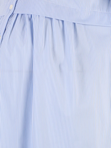 Abito camicia di Attesa in blu