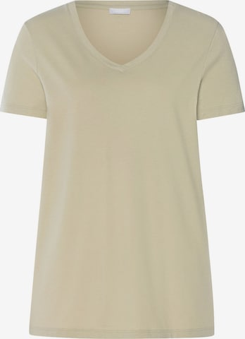Hanro T-Shirt 'Sleep & Lounge' in Grün: Vorderseite