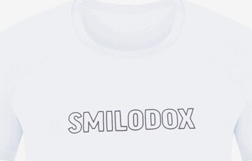 T-Shirt fonctionnel 'Timmy' Smilodox en blanc : devant