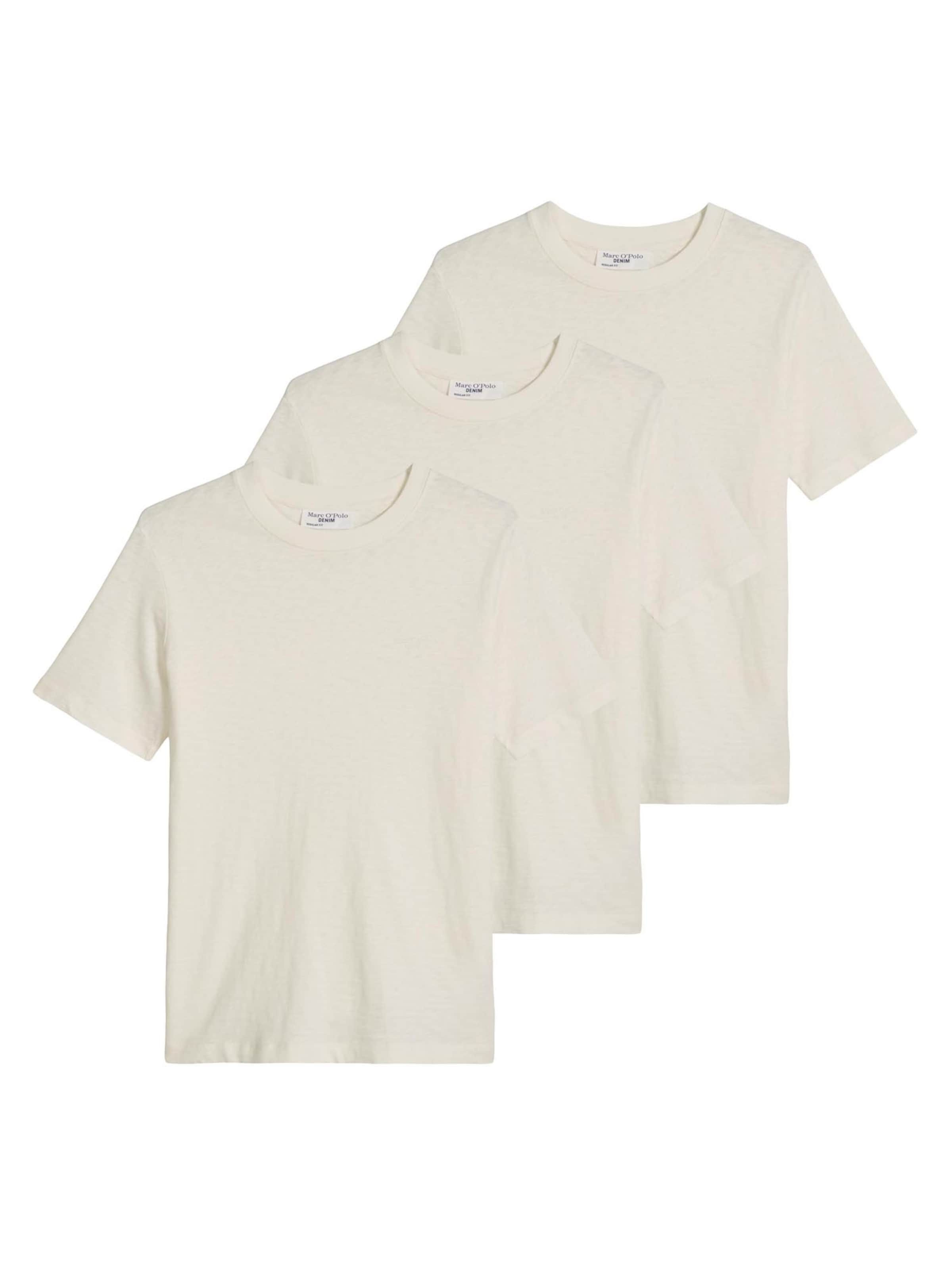 Marc O'Polo DENIM Shirt 'Basic' in White: front