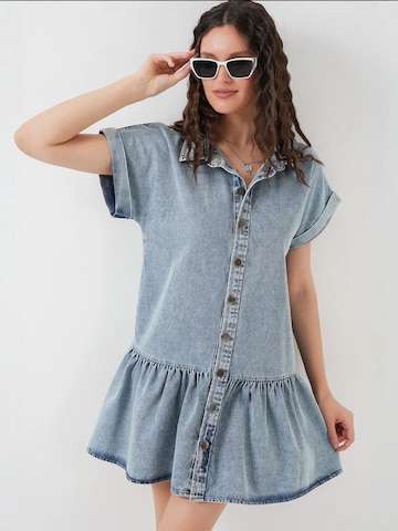 Bigdart Kleid in Blau: Vorderseite