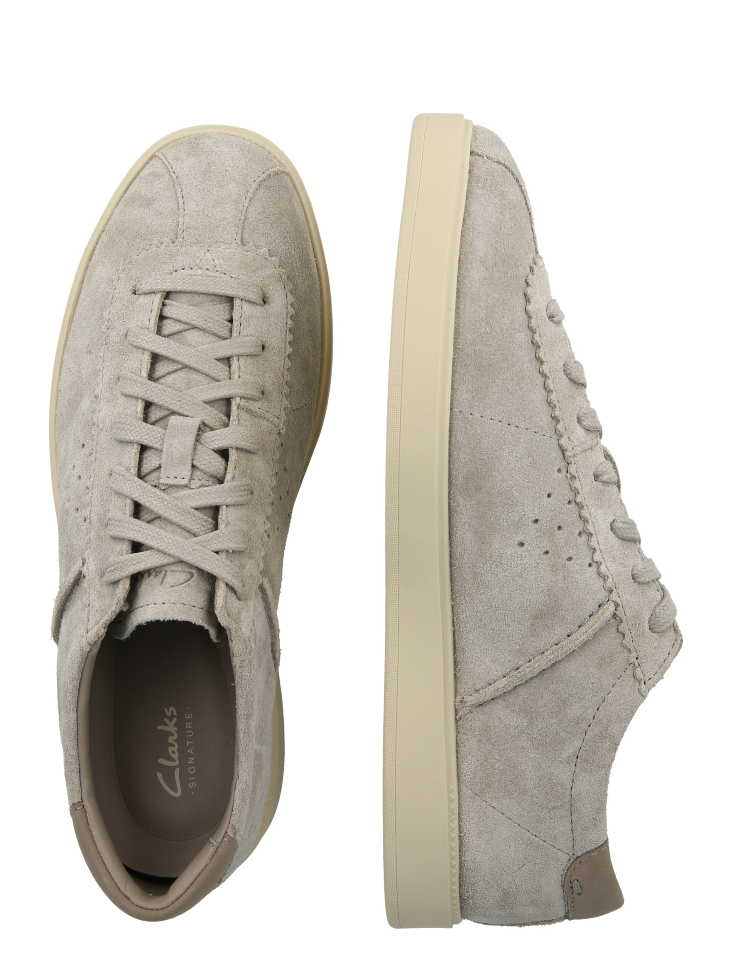 CLARKS Sneaker 'Lockford' in Grau