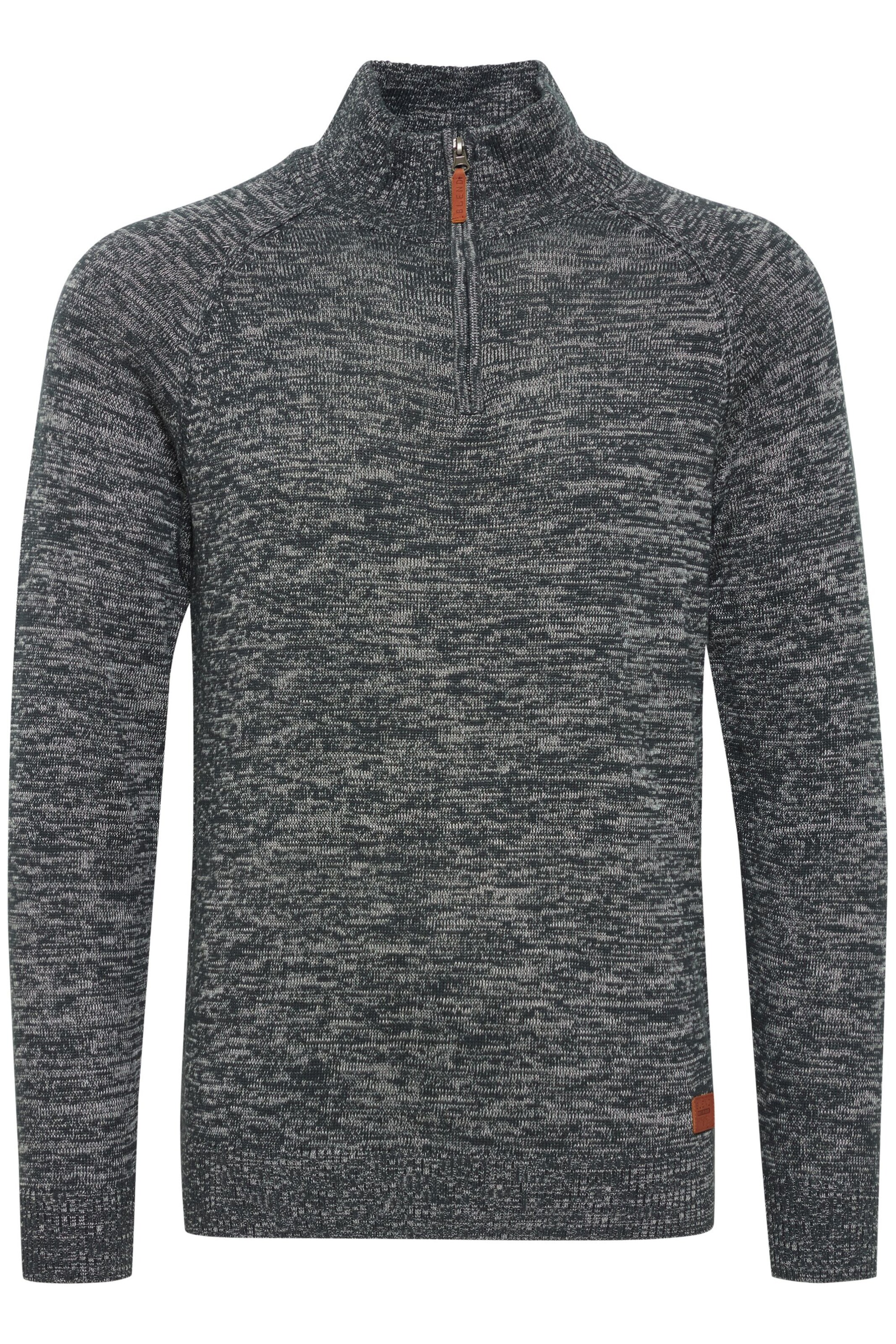 BLEND Pullover 'Danovan' in Grau: Vorderseite