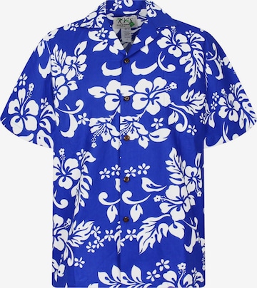 Chemise '81' KY's en bleu : devant