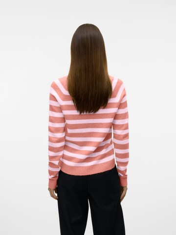 VERO MODA Sweter 'VMDoffy' w kolorze różowy
