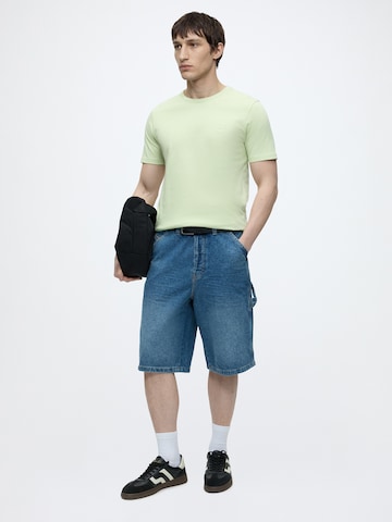 BOSS T-Shirt 'Tales' in Grün
