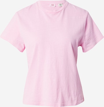 LEVI'S ® Shirt 'Classic Fit Tee' in Pink: predná strana